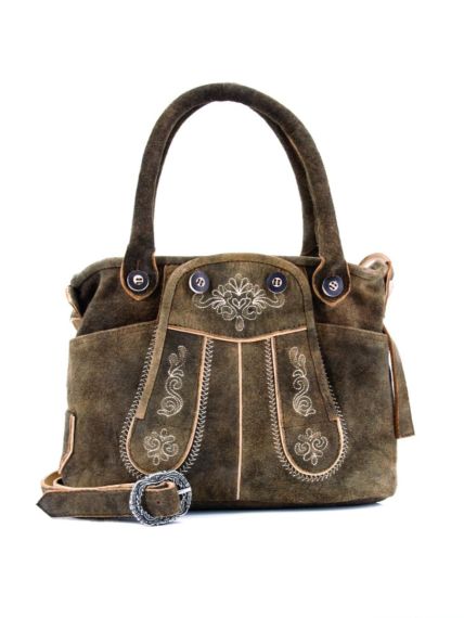 Lederhosen Handtasche, antik