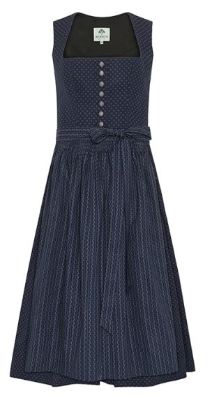 Baumwolldirndl, 75cm, marineblau