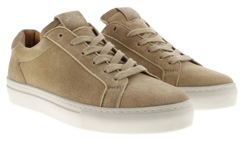 Damen Hirschleder Sneaker, eiche