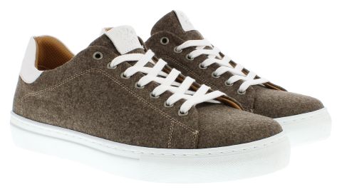 Trachtensneaker, Merino, Loden Sneaker, taupe