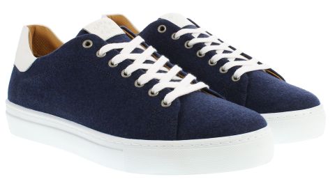 Trachtensneaker, Merino, Loden Sneaker, navy