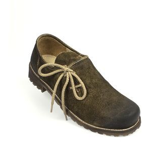 Trachtenschuhe, urig sand