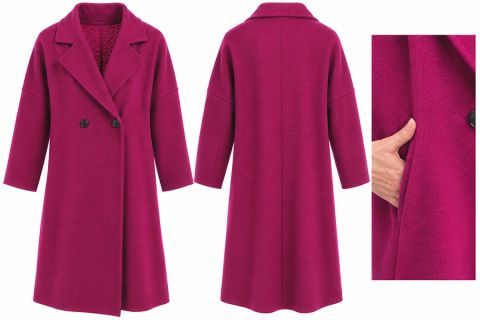 Lodenfrey, Walkmantel, plum