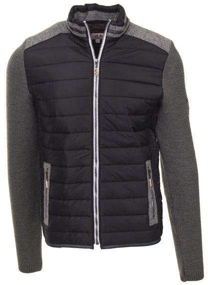 Outdoor, Strick-Walkjacke anthrazit