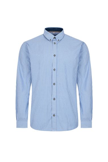 Trachtenhemd modern Fit, hellblau