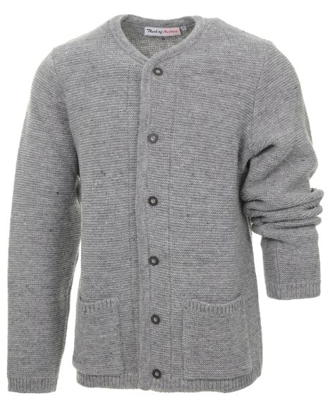 Trachten Strickjacke, grau