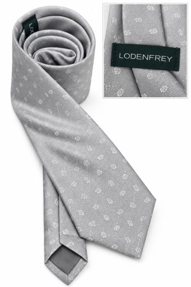 Lodenfrey Krawatte silbergrau