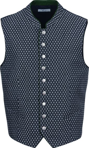 Taft/Viscose Gilet anthrazit