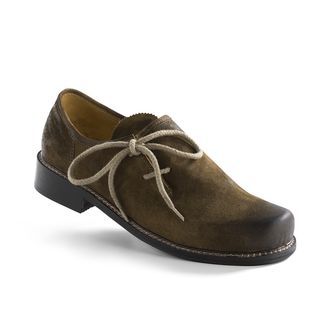 Haferlschuhe, antik, Ledersohle