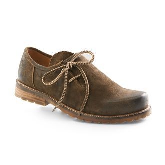 Haferlschuhe in urig espresso