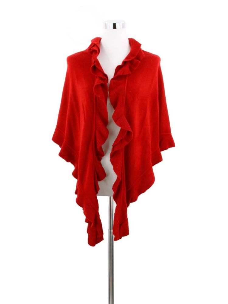 Poncho rot 80x200