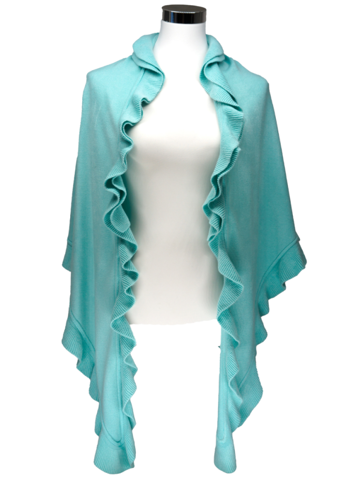 Poncho 80x200 lagune