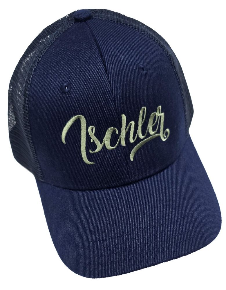 Ischler Trucker-Kappe – lässiger Style, blau