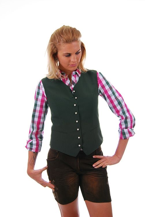 Trachtengilet in grün
