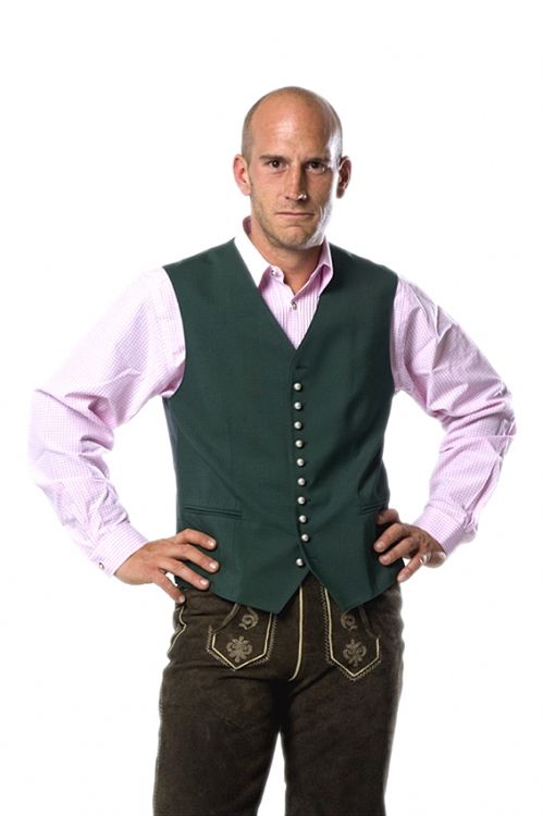 Trachten Gilet grün ab Gr. 44