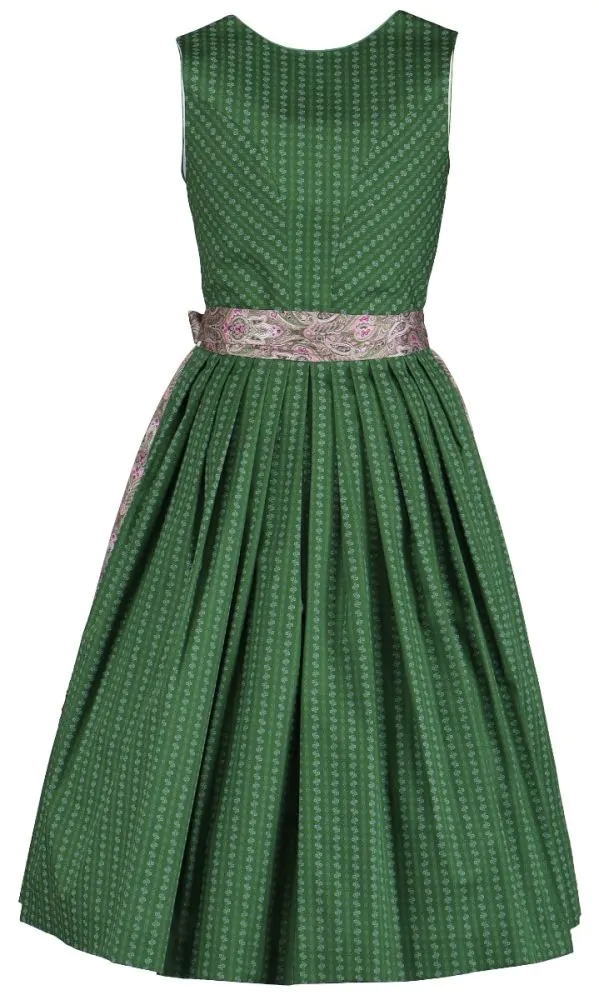 Dirndlschürze Kristin Midi - Traditionelle Jacquard-Schürze Für Trachten
