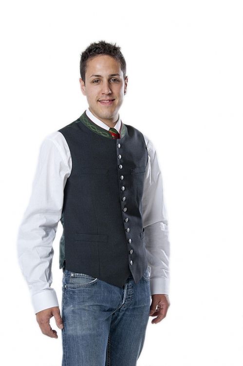 Stretch Trachtengilet anthrazit ab Gr. 44