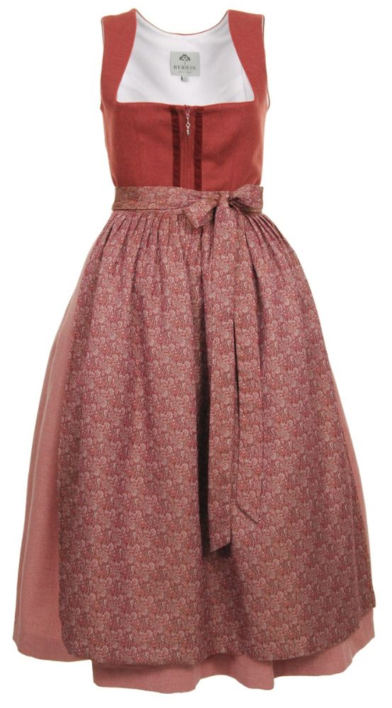 Herbst Dirndl, terracotta