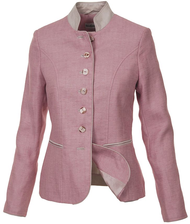 Tofana by Lodenfrey, Leinenblazer, rosè