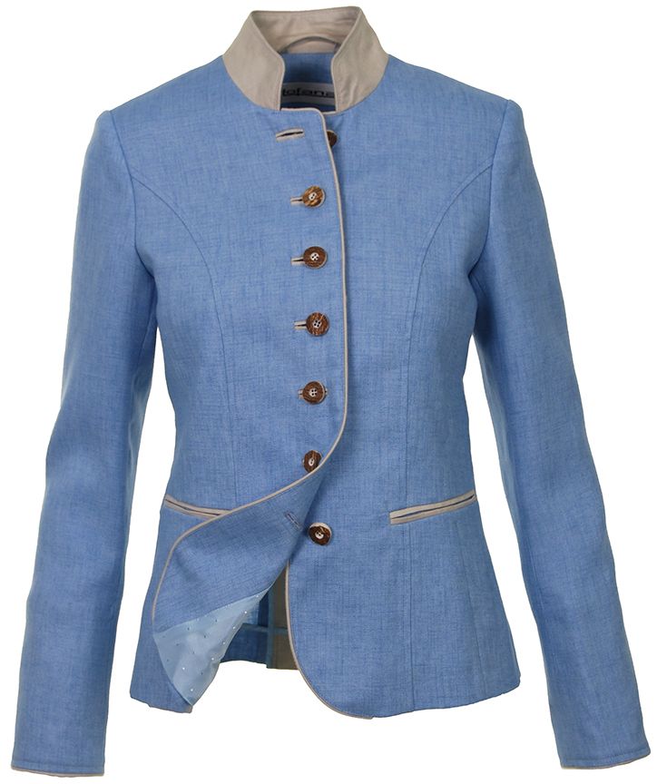 Tofana by Lodenfrey, Leinenblazer, hellblau