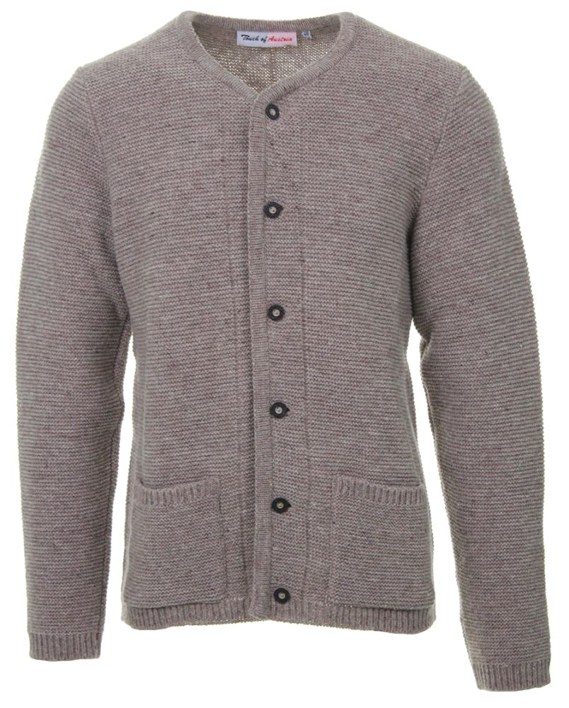 Trachten Strickjacke, natur
