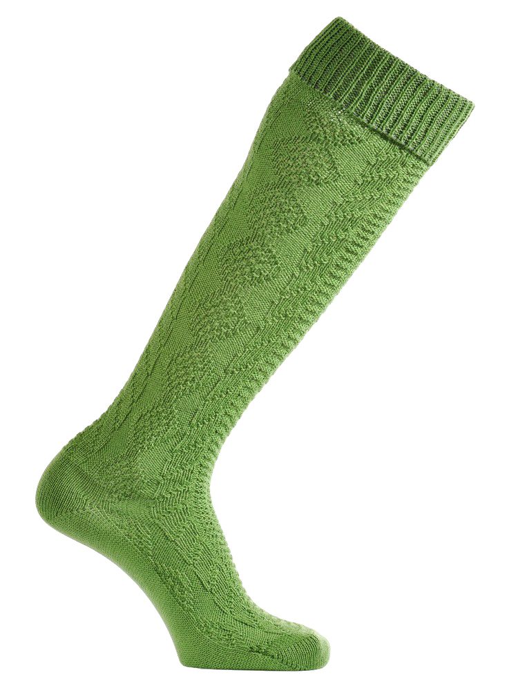 Trachten Kniebundsocken gras