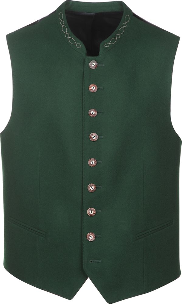 Trachten Lodengilet in grün ab Gr. 56