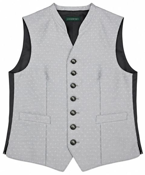 Lodenfrey Schmuckgilet, silbergrau