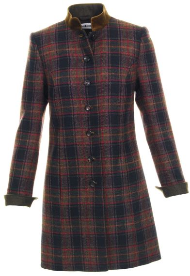 Woll-Gehrock, Samtbesatz